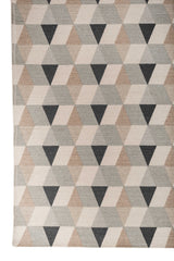 Asterlane Medium Blue White 4'6X7 Feet Dhurrie 100% Cotton for Living Room,Bedroom,Home