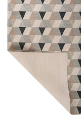 Asterlane Medium Blue White 4'6X7 Feet Dhurrie 100% Cotton for Living Room,Bedroom,Home