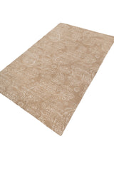 Asterlane Ashwood White 5X8 Feet Dhurrie 100% Cotton for Living Room,Bedroom,Home