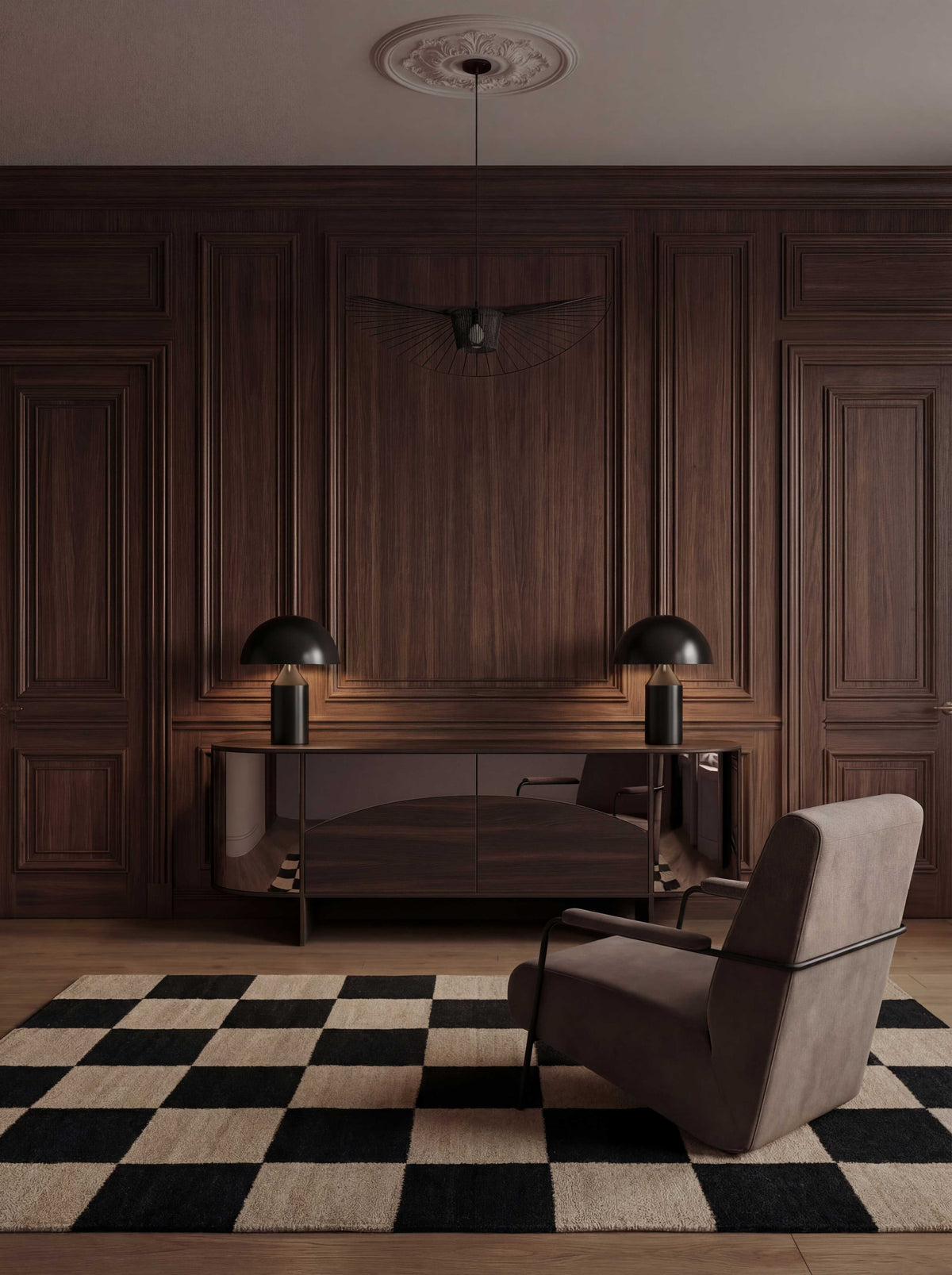 Asterlane Natural Ebony 5X8 Feet Dhurrie 50% Jute and 50% Reyon Chennile for Living Room,Bedroom,Home