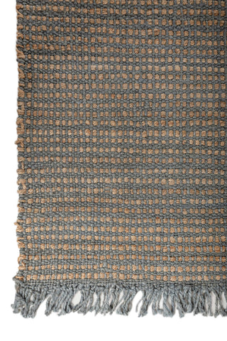 Asterlane Tan Deep Sea 8X10 Feet Dhurrie 100% Jute for Living Room,Bedroom,Home