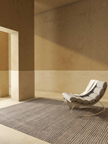 Asterlane Tan Ebony 8X10 Feet Dhurrie 100% Jute for Living Room,Bedroom,Home