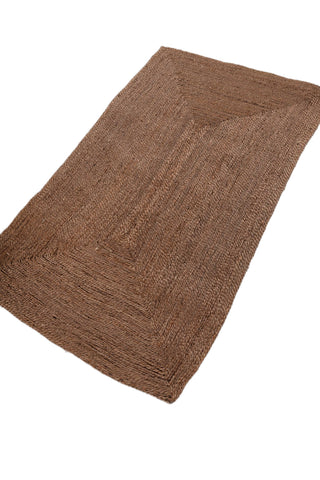 Asterlane Natural Brown  3X5 Feet Dhurrie 100% Jute for Living Room,Bedroom,Home