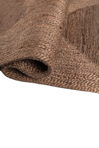 Asterlane Natural Brown  3X5 Feet Dhurrie 100% Jute for Living Room,Bedroom,Home