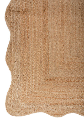 Asterlane Natural Brown  4X6 Feet Dhurrie 100% Jute for Living Room,Bedroom,Home