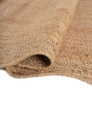 Asterlane Natural Brown  4X6 Feet Dhurrie 100% Jute for Living Room,Bedroom,Home