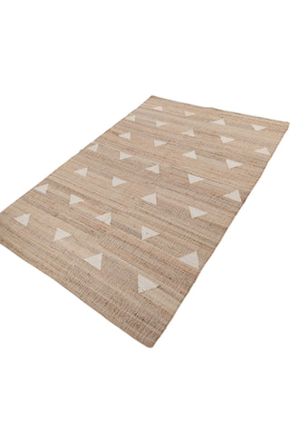 Asterlane Natural Brown  5X8 Feet Dhurrie 100% Jute for Living Room,Bedroom,Home