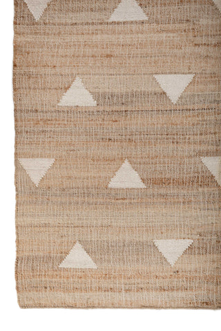 Asterlane Natural Brown  5X8 Feet Dhurrie 100% Jute for Living Room,Bedroom,Home