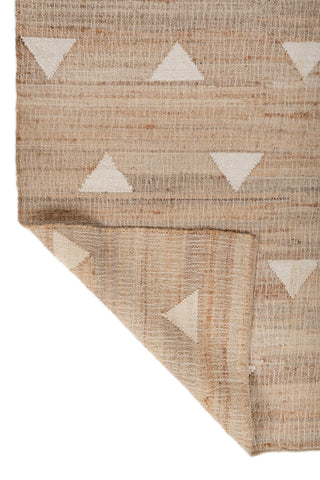 Asterlane Natural Brown  5X8 Feet Dhurrie 100% Jute for Living Room,Bedroom,Home