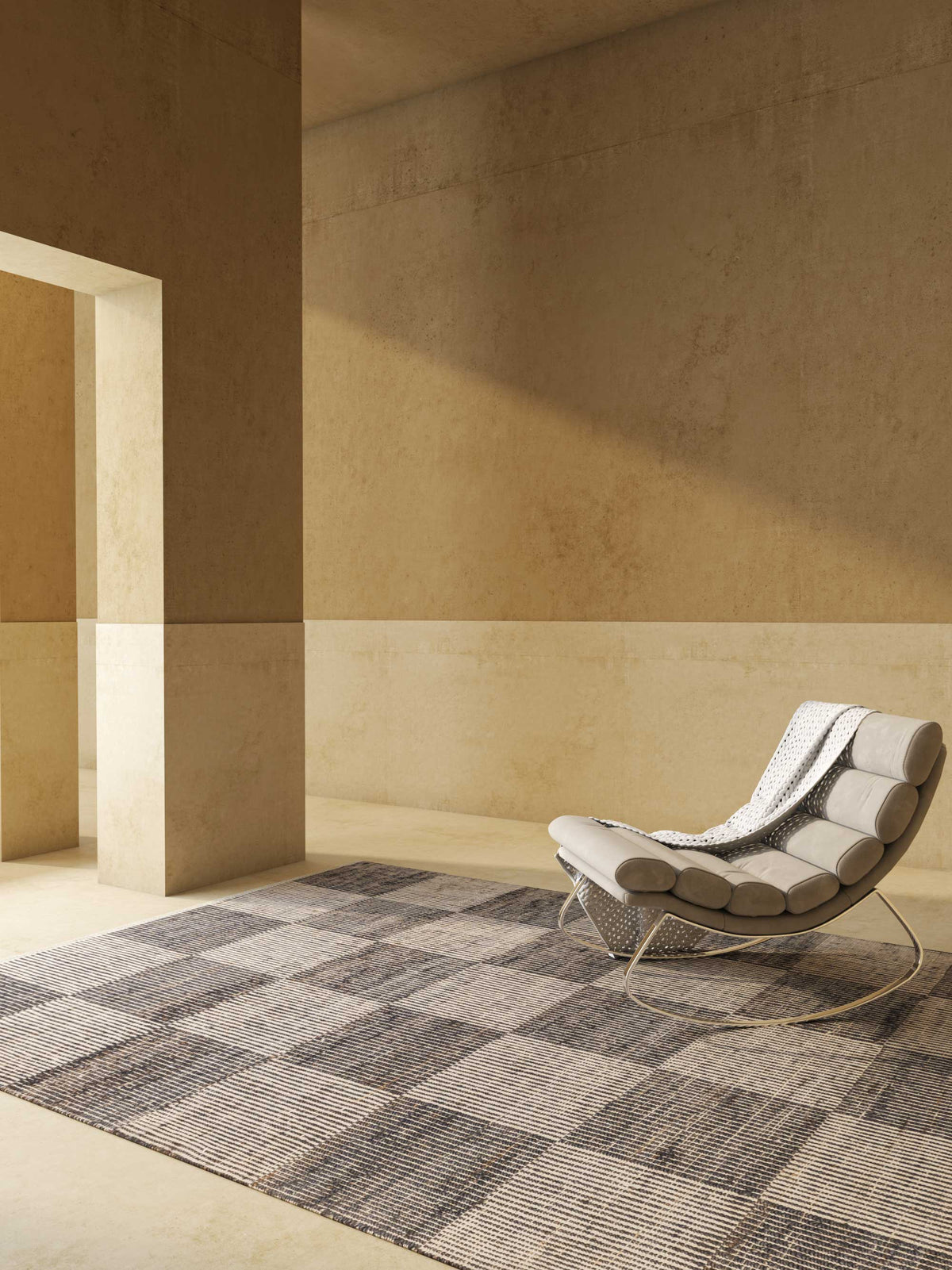 Asterlane Tan Ebony 5'6X7'6 Feet Dhurrie 100% Jute for Living Room,Bedroom,Home