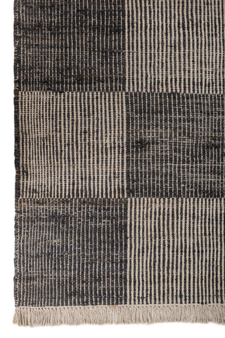 Asterlane Tan Ebony 5'6X7'6 Feet Dhurrie 100% Jute for Living Room,Bedroom,Home