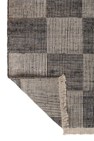 Asterlane Tan Ebony 5'6X7'6 Feet Dhurrie 100% Jute for Living Room,Bedroom,Home