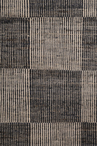 Asterlane Tan Ebony 5'6X7'6 Feet Dhurrie 100% Jute for Living Room,Bedroom,Home