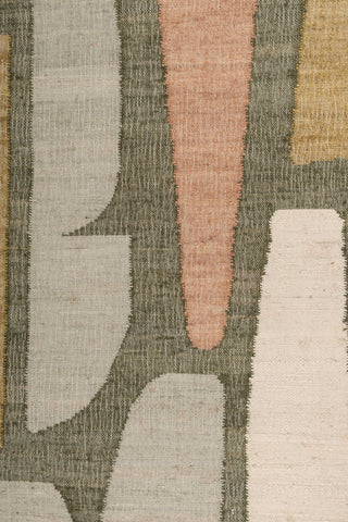 Asterlane Tan Treetop 5X7'6 Feet Dhurrie 100% Jute for Living Room,Bedroom,Home