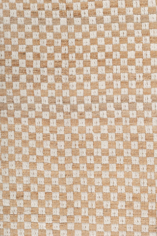 Asterlane Natural White 5'6X8 Feet Dhurrie 100% Jute for Living Room,Bedroom,Home