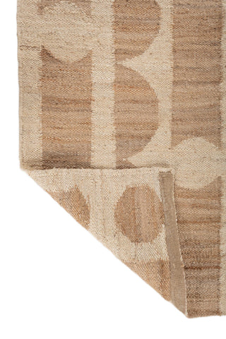 Asterlane Tan Natural 5'6X8 Feet Dhurrie 100% Jute for Living Room,Bedroom,Home