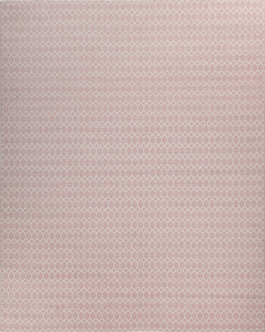 Asterlane White Medium Rose 8X10 Feet Dhurrie 100% Polyester for Living Room,Bedroom,Home