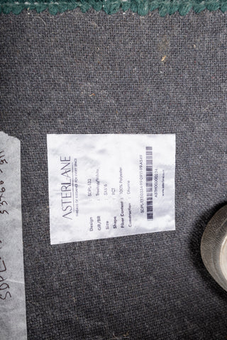 Asterlane Treetop White 5X6'6 Feet Dhurrie 100% Polyester for Living Room,Bedroom,Home