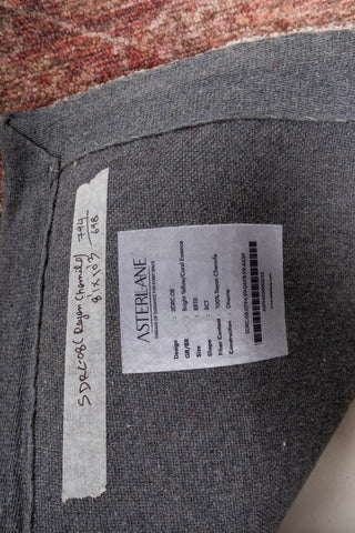 Asterlane Bright Yellow Coral Essence 8X10 Feet Dhurrie 100% Reyon Chennile for Living Room,Bedroom,Home