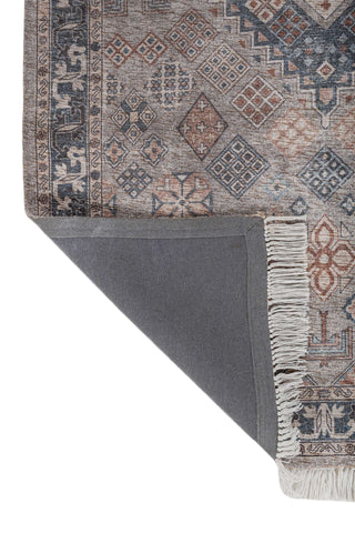 Asterlane Coral Essence Siam Blue 5X8 Feet Dhurrie 100% Reyon Chennile for Living Room,Bedroom,Home