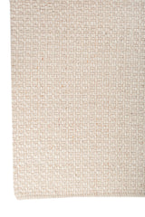 Asterlane White White 5X8 Feet Dhurrie 100% Wool for Living Room,Bedroom,Home