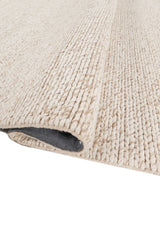 Asterlane Beige White 5X8 Feet Dhurrie 70% Wool and 30% Viscose for Living Room,Bedroom,Home