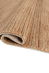 Asterlane Tan Tan 8X10 Feet Dhurrie 100% Jute for Living Room,Bedroom,Home