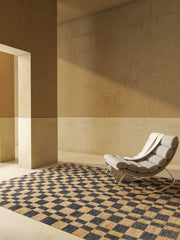 Asterlane Tan Ebony 8X10 Feet Dhurrie 100% Jute for Living Room,Bedroom,Home