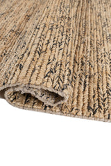 Asterlane Tan Natural 5X8 Feet Dhurrie 100% Jute for Living Room,Bedroom,Home