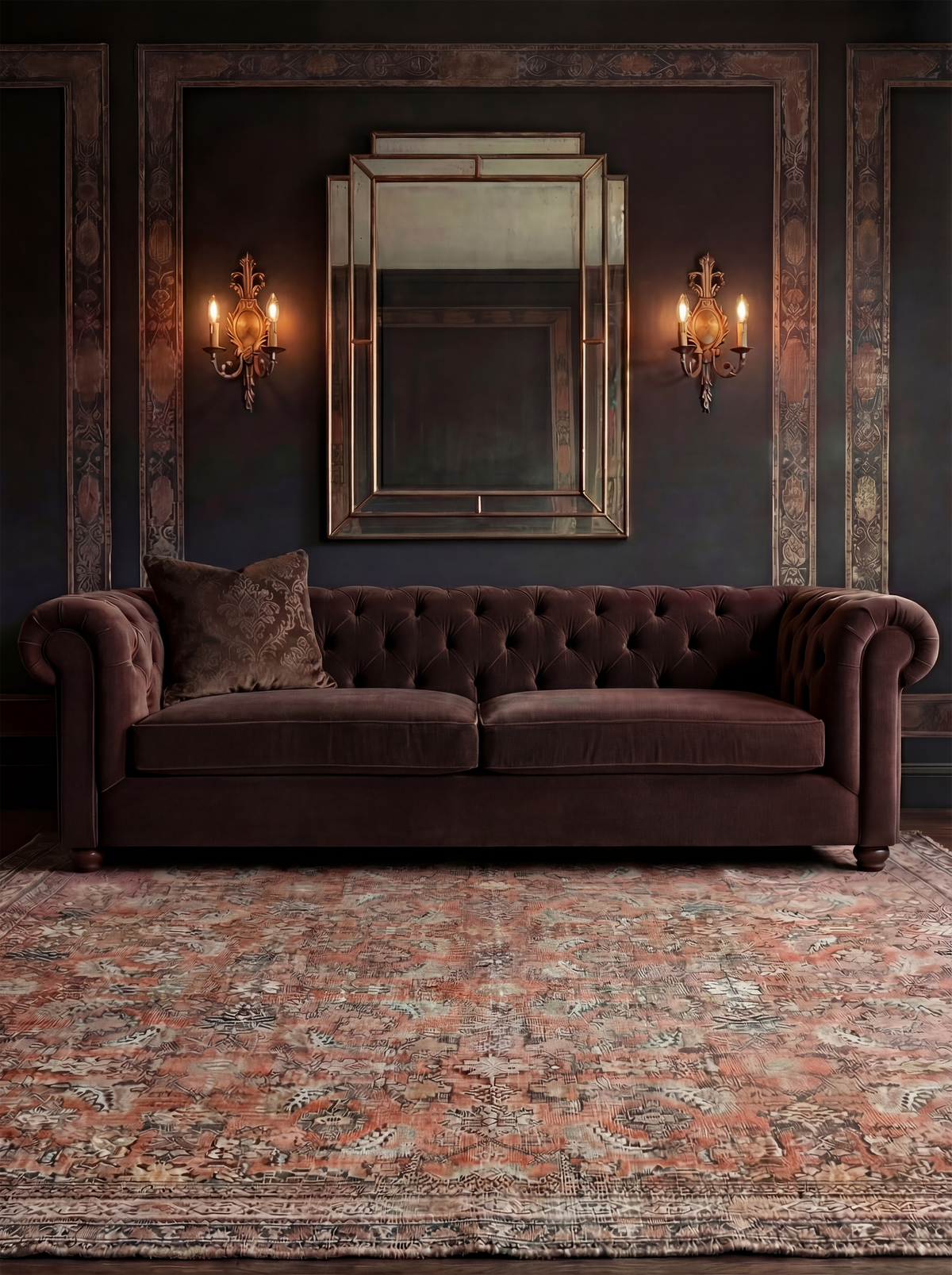 Asterlane Dhurrie Rug 8'6X11'6 Ft | Treetop Carpet For Living Room, Bedroom, Dining Room