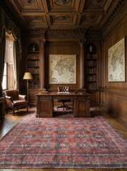 Asterlane Dhurrie Rug 9'6X14 Ft | Medium Rose Carpet For Living Room, Bedroom, Dining Room