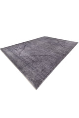 Asterlane Dhurrie Rug 9'6X13 Ft | Steel Gray Carpet For Living Room, Bedroom, Dining Room