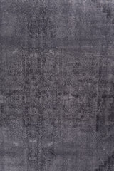 Asterlane Dhurrie Rug 9'6X13 Ft | Steel Gray Carpet For Living Room, Bedroom, Dining Room