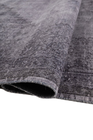 Asterlane Dhurrie Rug  | Steel Gray Carpet