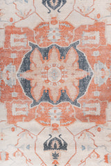 Asterlane Dhurrie Rug 9'6X12 Ft | Apricot Orange Carpet For Living Room, Bedroom, Dining Room