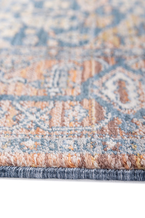 Soft Traditional Rug | Dark Blue & Light Rust Carpet variant MMPL-01-2177-99-1666-30-AL04 image 5