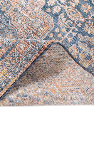 Soft Traditional Rug | Dark Blue & Light Rust Carpet variant MMPL-01-2177-99-1666-30-AL04 image 6