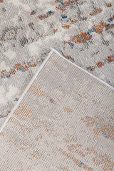 Asterlane Abstract Natural Gray & Pearl Blue Color Rug