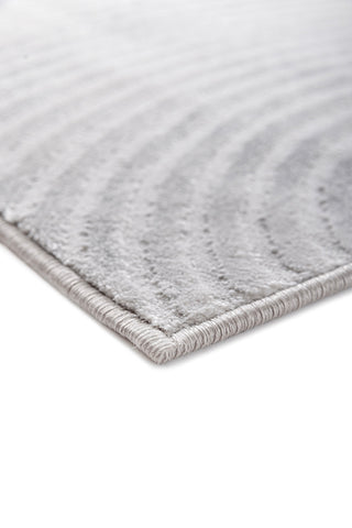 Calenor Light Gray Polypropylene Rug