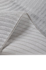 Calenor Light Gray Polypropylene Rug