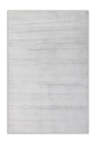 Calenor Light Gray Polypropylene Rug