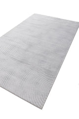 Calenor Light Gray Polypropylene Rug