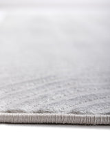 Calenor Light Gray Polypropylene Rug