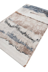 Asterlane Abstract Cream & Light Rust Color Rug