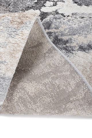 Nerith Ash Gray Polypropylene Rug