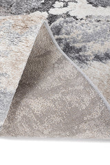 Nerith Ash Gray Polypropylene Rug