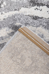 Asterlane Swirl Cream & Classic Gray Color Rug