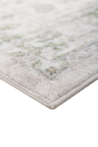 Soft Classic Rug | Linen White & Amber Green Carpet for Living Room, Bedroom, Dining Room 4X6 ft,5X7.6 ft & 6.6X9.6 ft