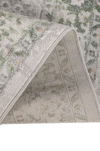 Soft Classic Rug | Linen White & Amber Green Carpet for Living Room, Bedroom, Dining Room 4X6 ft,5X7.6 ft & 6.6X9.6 ft