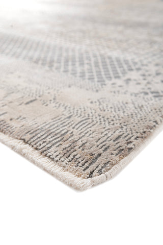 Soft Modern Rug  | Crystal Gray & Medium Ivory Carpet for Living Room, Bedroom, Dining Room 4X6 ft,5X7.6 ft & 6X9 ft